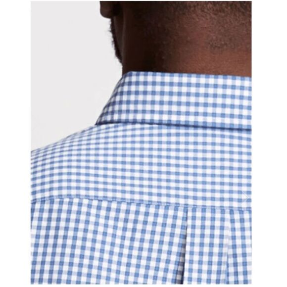 Vineyard Vines Blue and White Checkered Men's Shirt - Picture 10 of 10